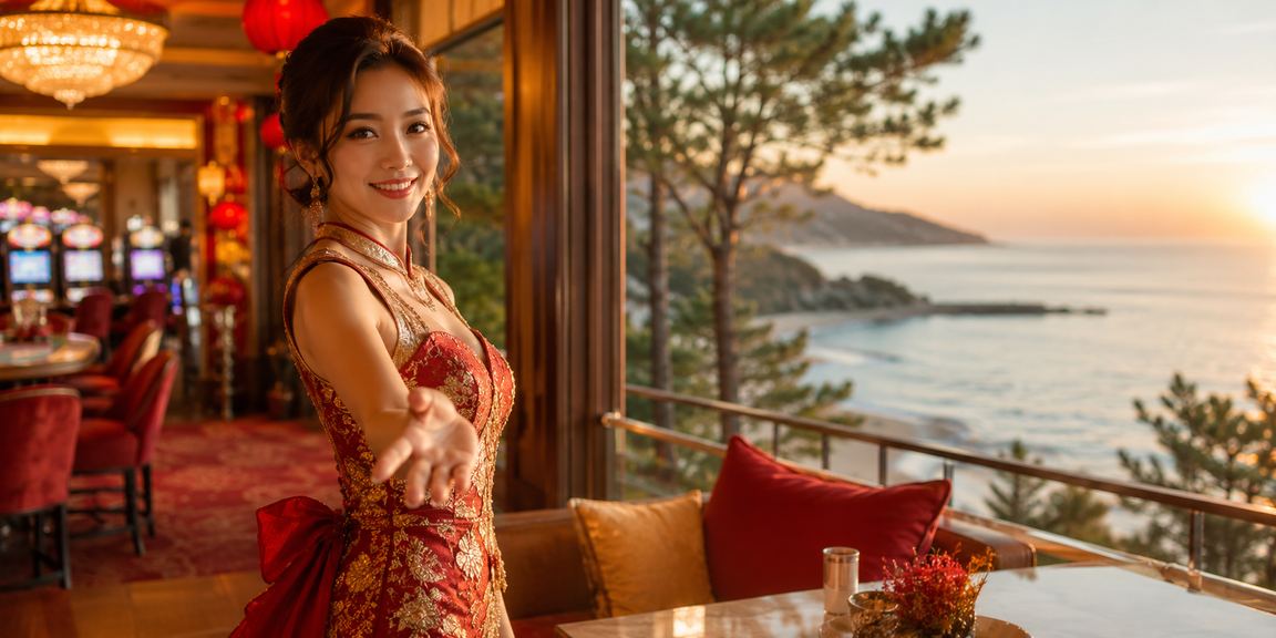 Không khí lễ hội casino về đêm tại Đà Lạt với ánh đèn rực rỡ và người chơi sôi nổi